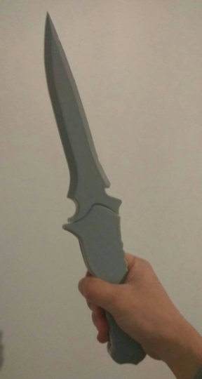 made krauser's re4r dagger out of foam! : r/cosplayprops