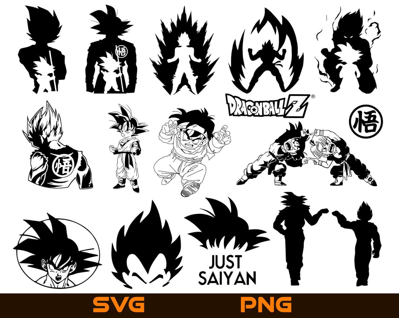 Dragon Ball Cartoon PNG Transparent Images Free Download, Vector Files