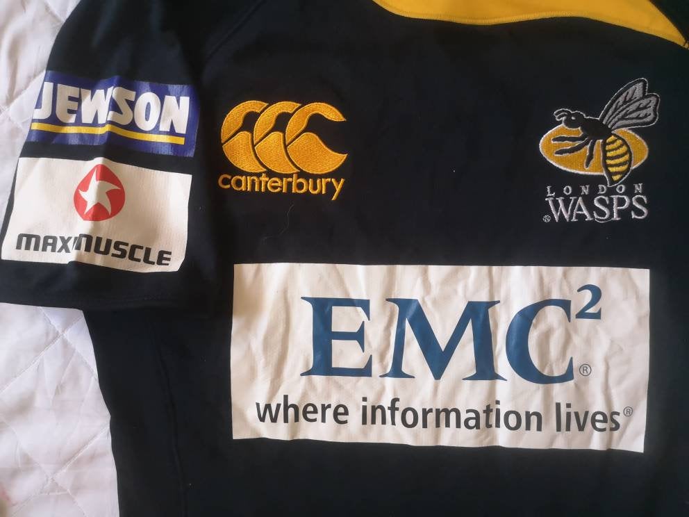 Authentic jersey London Wasps RFC Pro 2009-2011 Canterbury
