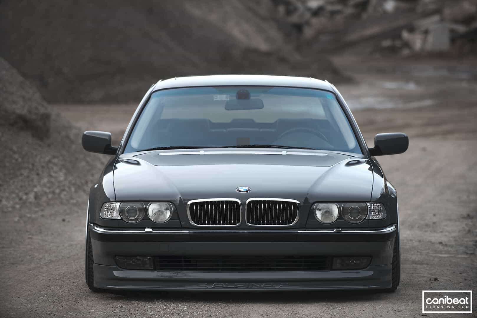 See description BMW E38 Alpina style front bumper lip for all bumpers