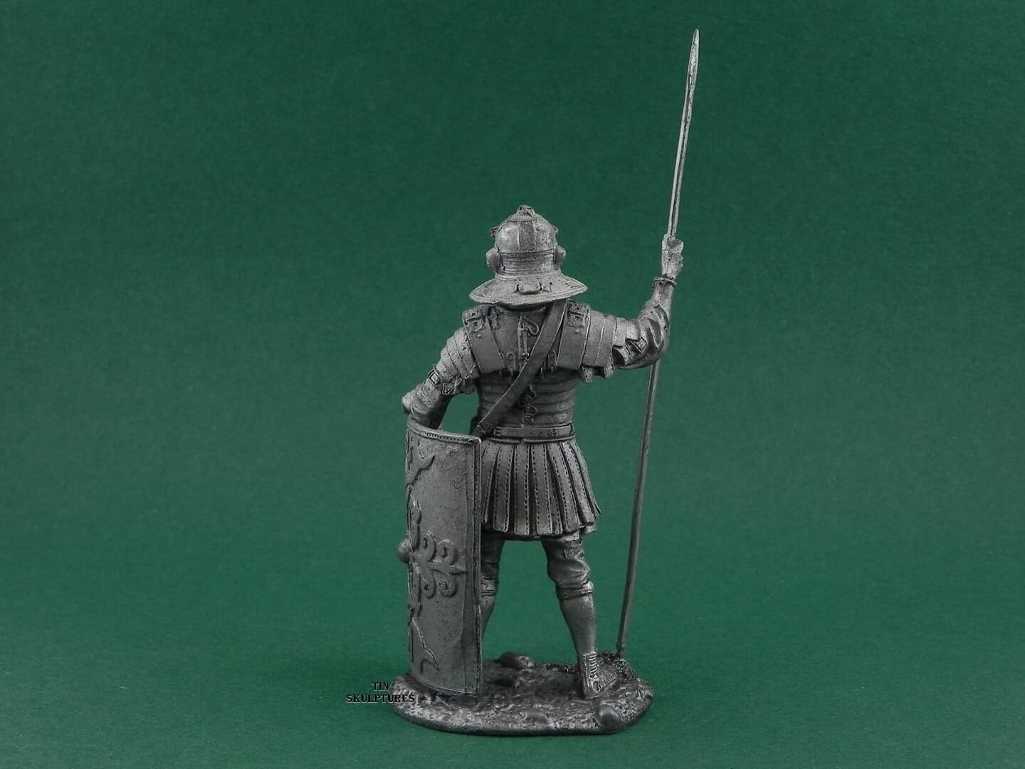 Soldier № 5 Roman Legionary 54 mm Roman army semi-collectible Tin Soldier 