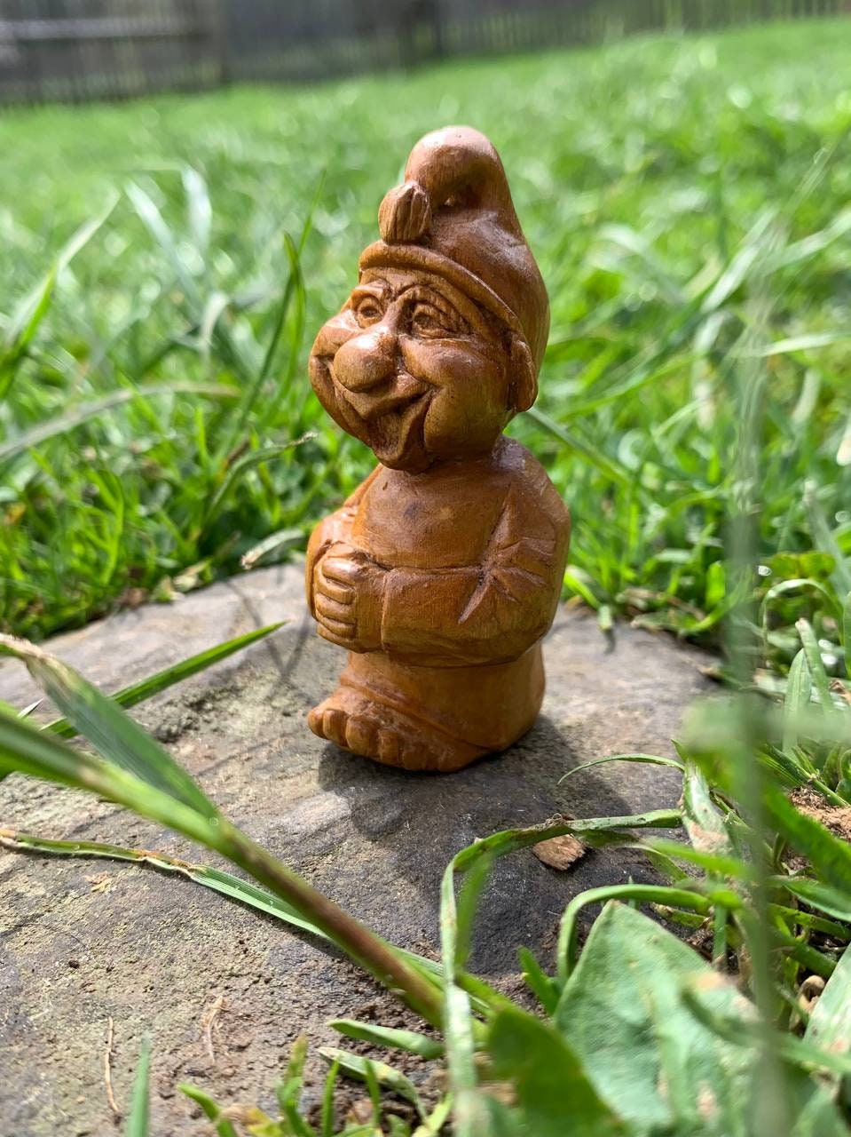 Unique Figurine, Handmade Netsuke, Hand Carved Statues, "Figurine...