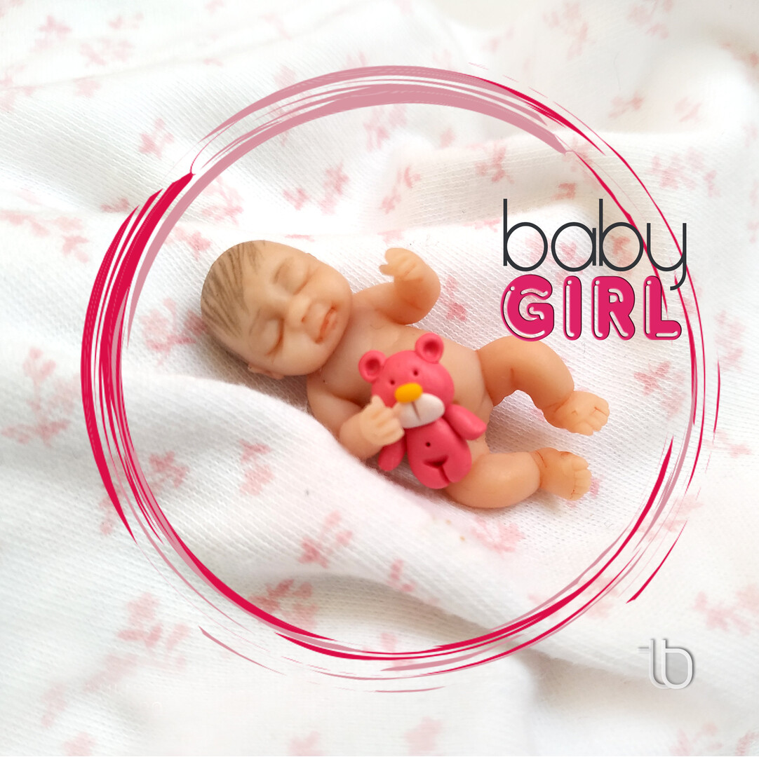 10PCS/Set Miniature Baby Doll Figurines Micro Landscape Model for Pretend  Role Play Interactive Baby Shower Decor 3cm 