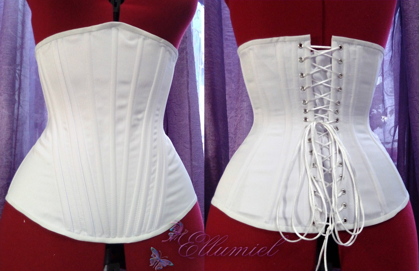 Linen corset.