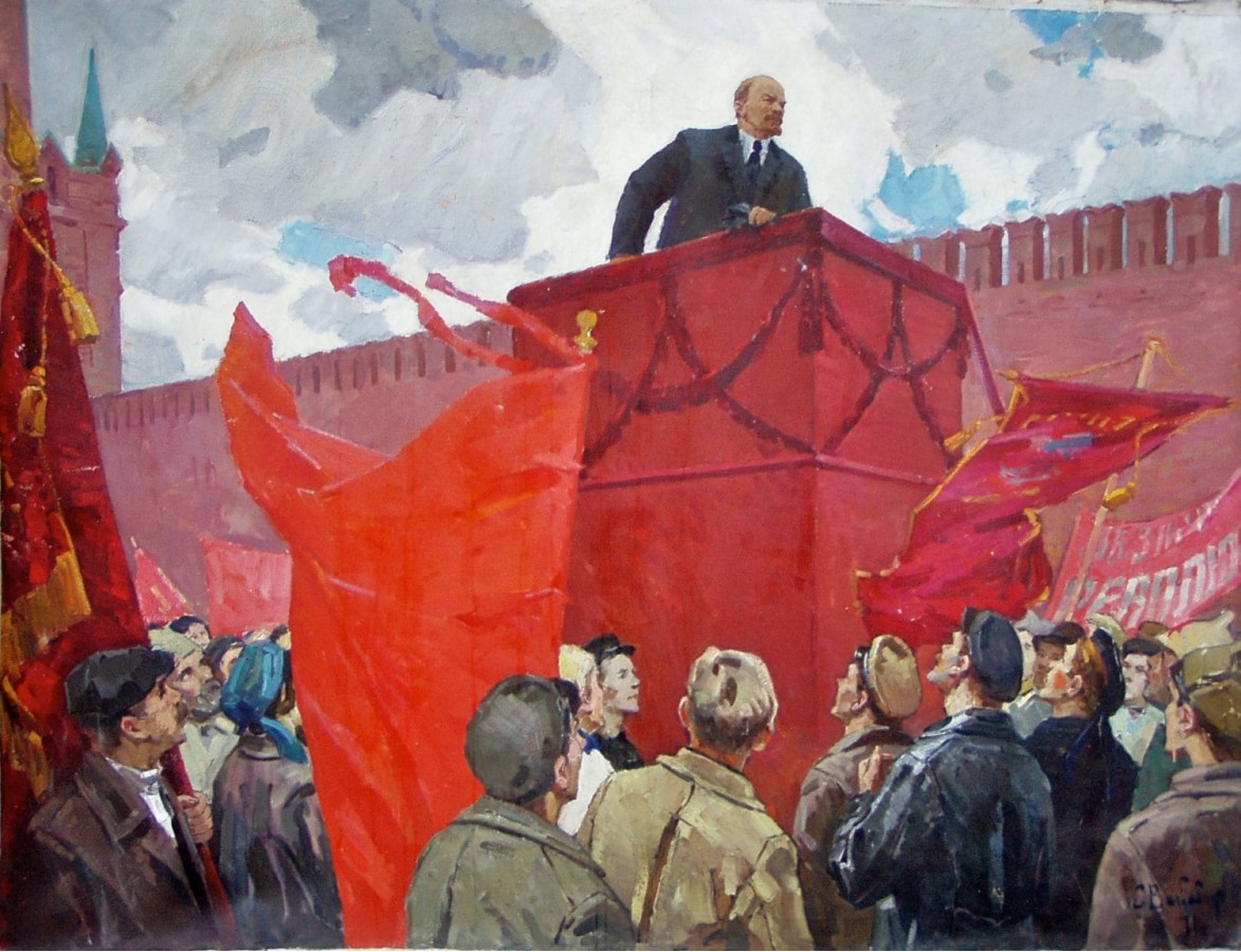 Ленин на трибуне» (1929/30);
