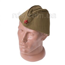 Pilot cap of a Soviet soldier