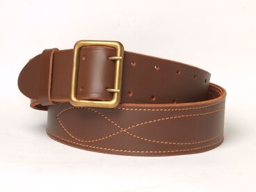 Ukrainian officer's belt,color brown, size of third