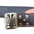 Military leather belt