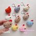 Mini chicken keychain crochet pattern, Plushie keychains, Chicken lover gift, Purse charm crochet, Kids pocket toys, tiny easter chick decor, mabel chicken keychain, Easter crochet pattern, girly accessories, school party favor, teacher appreciation