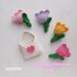 Love letter with tulip, Mini tulip crochet, Valentines day Envelope small gift handmade, Galentine favors, Mother day gift, tulip keychain crochet, envelope pattern, purse charm gift idea, Taylor Swift, Swiftie keychain, Miley flowers, wedding favors