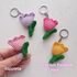 Love letter with tulip, Mini tulip crochet, Valentines day Envelope small gift handmade, Galentine favors, Mother day gift, tulip keychain crochet, envelope pattern, purse charm gift idea, Taylor Swift, Swiftie keychain, Miley flowers, wedding favors